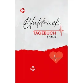 BoD – Books on Demand Blutdruck Tagebuch- 1 Jahr- Einfacher Blutdruckpass zum Eintragen der täglichen Messwerte.
