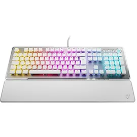 Turtle Beach Vulcan II, Gaming-Tastatur, kabelgebunden, Weiß