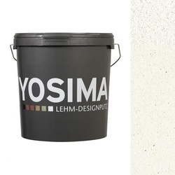 CLAYTEC YOSIMA Lehm-Designputz Weiss JA - 20 kg Eimer