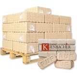 500 kg Holzbriketts RUF Hartholz Briketts Kamin Ofen Brikett Brennholz Heizbrikett aus Buche&/oder| Eiche | Esche | Hainbuche | Birke je nach Verfügbarkeit 50 x 10kg / 500kg Palette RUF Brikett Eckig