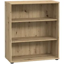Forte Tempra Bücherregal 73,7 x 34,8 x 85,5 cm Braun