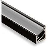 SOTech LED Eck-Profil 66 2m Schwarz/Opal