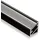 SOTech LED Eck-Profil 66 2m Schwarz/Opal