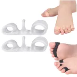 Bodyfeet Ausrichtungs-Set, Körperfüße, Ausrichtungs-Set, Körperhaltung, kleine Zehenpolster, Trenner, kleine Zehen, Silikon-Zehenschutz, Zehenabstandshalter für Hallux Valgus, Schmerzlinderung,