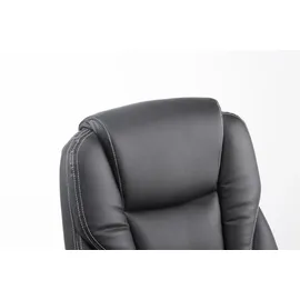PAAL Office Furniture Pacific Kunstleder mit Fußablage schwarz