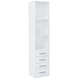 matkam BODO Hochregal 40 x 35 x 182 cm Weiß