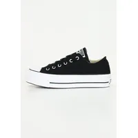 Converse Chuck Taylor All Star Platform Low Top black/black/white