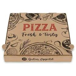 Pizzakartons 30 x 30 x 4cm - 100 Kartons - recycling