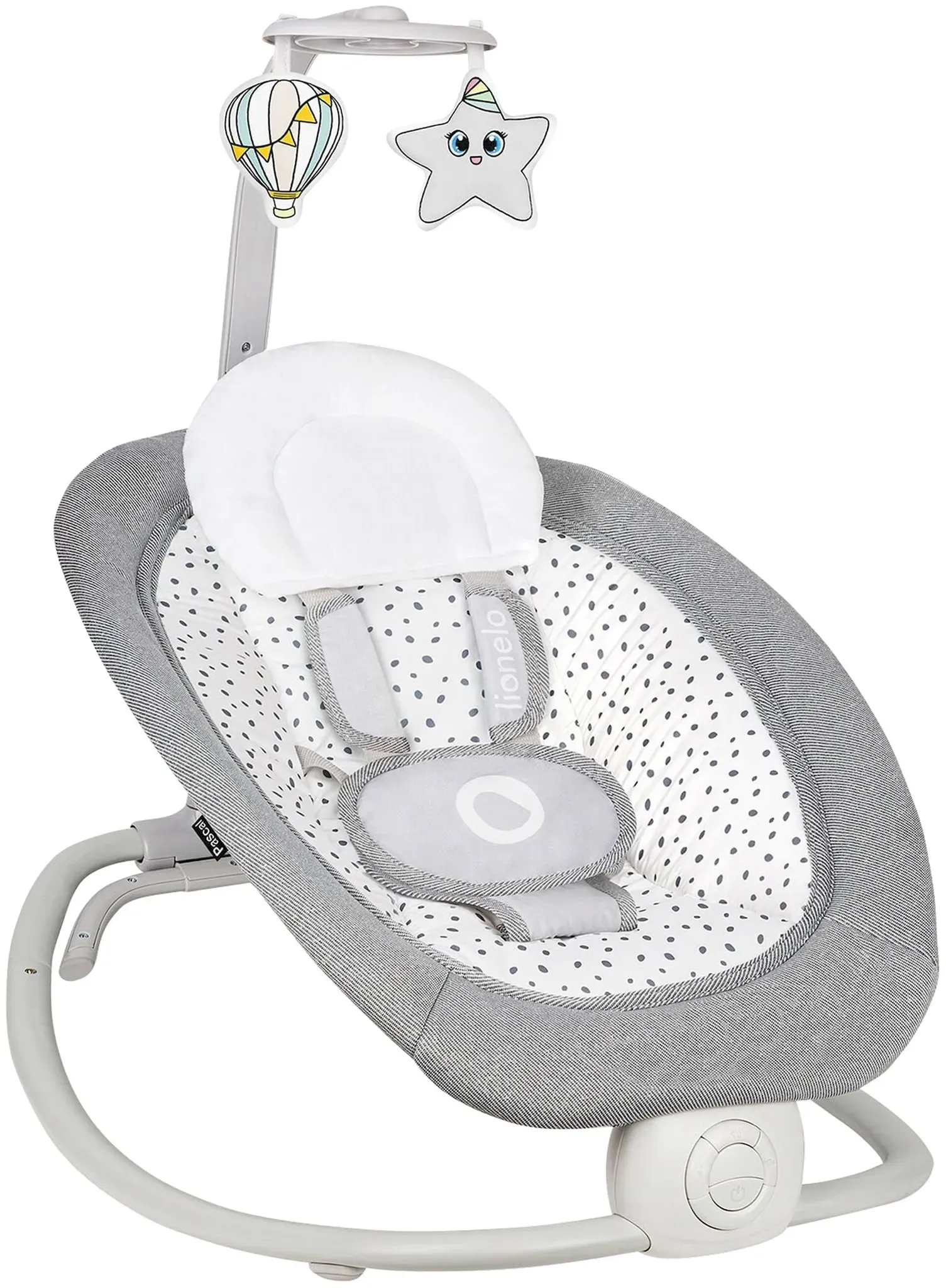 Lionelo Babyschaukel Pascal, grau