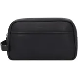Burkely Antique Avery Kulturbeutel Leder 25 cm schwarz