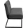 otto home Polsterbank OTTO HOME "Gladio", grau (anthrazit), B:168,5cm H:80,5cm T:61cm, Metall, Stoff, Sitzbänke, Polsterbank, mit Taschenfederkern, schwarzes Metallgestell, Breite 148 cm