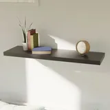 Mojawo Wandregal 100 x 23,5 x 3,8 cm Schwarz