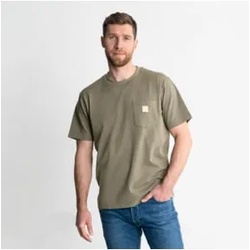 STIER Heavy Tee Pocket organic cotton M Olive