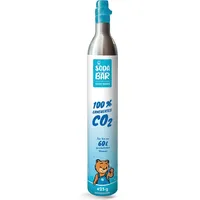 CO2-Zylinder für SodaStream 425g (60 l) mit Premium Füllung aus Deutschland - Weiß