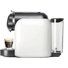 Delta Qool Evolution Kapsel-Kaffeemaschine schwarz/weiß