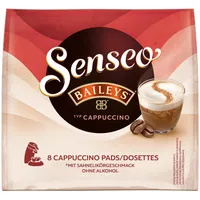 Senseo Typ Cappuccino Baileys Kaffeepads, Kaffee, Löslicher Kaffee, 8 Pads
