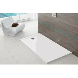 Hoesch Muna S 120x80x3cm, Steingrau, ohne Antirutsch