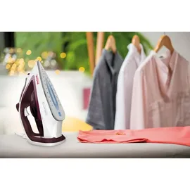 Tefal Easygliss Plus FV5716 weiß/rot