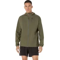 Asics Fujitrail Elite Waterproof Laufjacke Herren-grün, Größe S