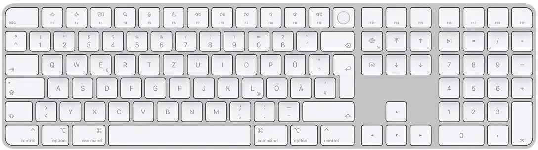 Apple Magic Keyboard with Touch ID and Numeric Keypad