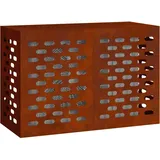 vidaXL Klimaanlagenabdeckung 90x40x60 cm Wetterfeststahl