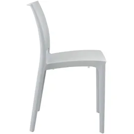 CLP Maya Gartenstuhl-Set 44 x 50 x 81 cm hellgrau 2 St.