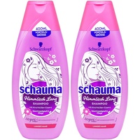 2x Schauma Shampoo HIMMLISCH LANG 400ml für langes Haar mit Kirschblüten-Essenz