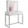 lookway SCHMINKTISCH BLANCO GLAMOUR mit Spiegel und Beleuchtung Weiß Hochglanz PUSH OPEN