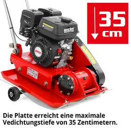 Hecht Rüttelplatte 58 x 55 x 35 cm