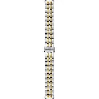 Tissot - Edelstahl Le Locle Uhrenmetallband Bicolor (grau/gelb), Le Locle Lad T605014103 - Grey/Golden