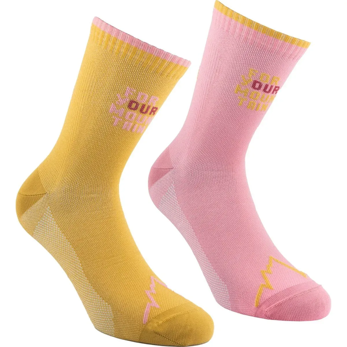 La Sportiva For Your Mountain Socks rosebay/savana (P13E32) L