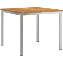 vidaXL Gartentisch 90 x 90 x 74,5 cm Braun