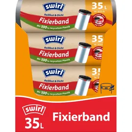 Swirl swirl® Fixierband-Müllbeutel 35 10 Stück