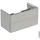 Geberit Waschtischunterschrank 2 Schubladen 88,8 x 50,4 x 47 cm Greige Matt