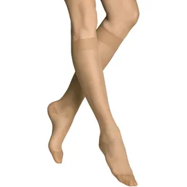 ITEM m6 M6 Kompressionskniestrümpfe Damen 15 DEN Suntan 42-44
