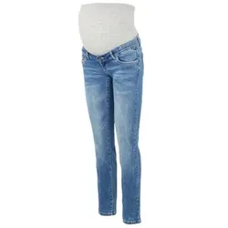 mamalicious Umstandsjeans MLVILNIUS Straight Medium Blue, Umstandsmode
