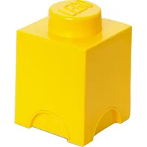 Room Copenhagen LEGO Aufbewahrungsbox Storage Brick 12 x 18 cm 1-tlg. gelb