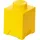 Room Copenhagen LEGO Aufbewahrungsbox Storage Brick 12 x 18 cm 1-tlg. gelb