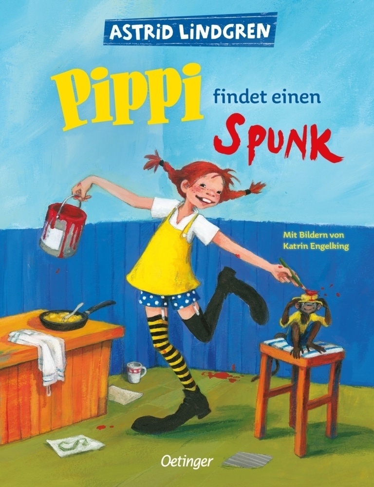 Pippi Findet Einen Spunk - Astrid Lindgren  Pappband