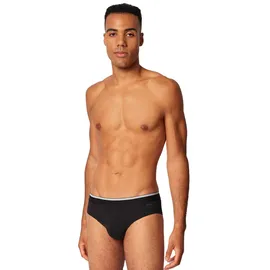SKINY Slip Brasil-Slips Cotton Multipack schwarz XL 3er Pack
