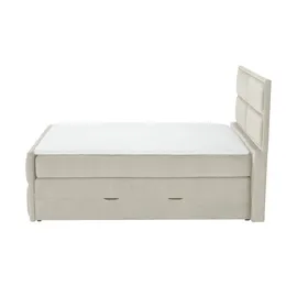 Möbel Kraft Boxspringbett 157 x 136 cm Beige