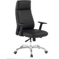 FineBuy Porto Leder Schwarz
