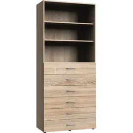 WIMEX Regal 80 x 40 x 185 cm Holzfarben