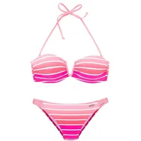 VENICE BEACH Bandeau-Bikini Damen Pink 34 Cup C/D