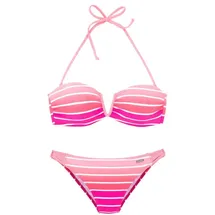 VENICE BEACH Bandeau-Bikini Damen Pink 34 Cup C/D