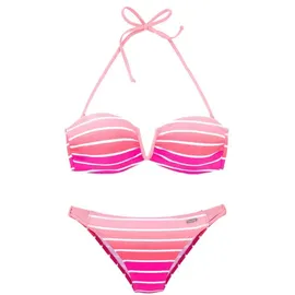 VENICE BEACH Bandeau-Bikini Damen Pink 34 Cup C/D