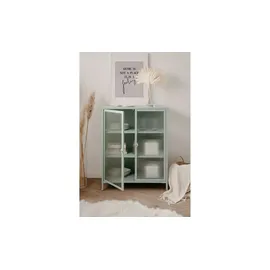 CaliCosy Vitrine Milton 80 x 40 x 101,5 cm Grün/Mint