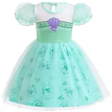 Lito Angels Prinzessin Meerjungfrau Kleid für Kinder Mädchen, Casual Kostüm Verkleidung Sommerkleid, Größe 2-3 Jahre 98 (Tag-Nummer 110)