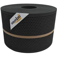 zaunzu® Sichtschutzstreifen 50 m x 19 cm x 0,1 cm Anthrazit Metall