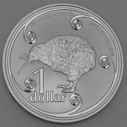 Silbermünze 1oz Kiwi 2004 (Neuseeland)